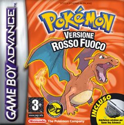 Il gioco di pokemon Rosso Fuoco (2004)