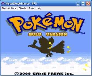 Schermata del più famoso emulatore del Gameboy Advance per PC